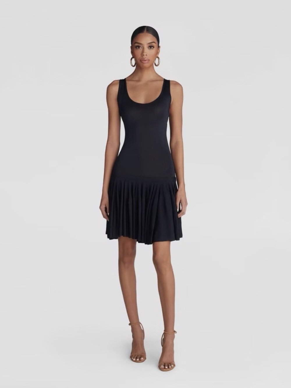 KBB by KAHLANA Women's Mini 'The Knit Slip Dress' Navy Blue XL NWT